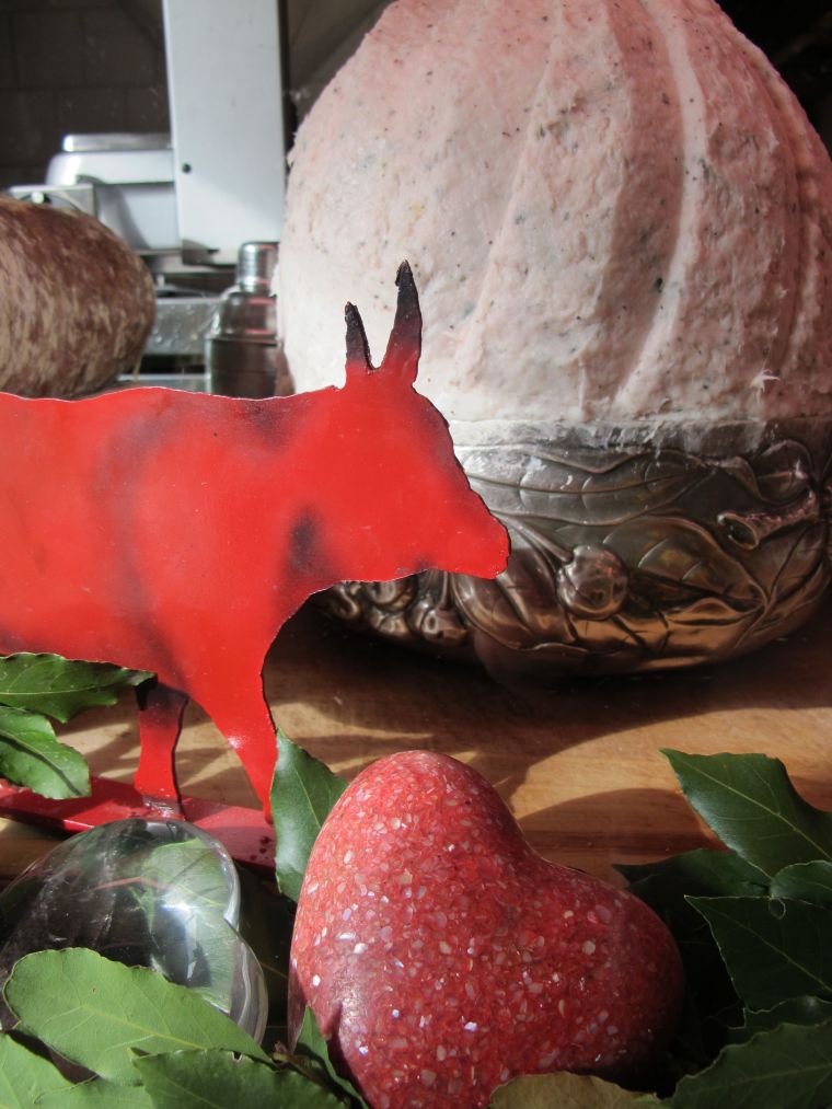 At the butcher's- Dario Cecchini- Panzano- Lard