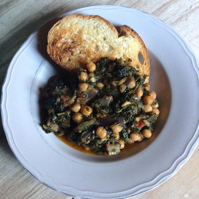 Comfort Food- Inzimino di Ceci